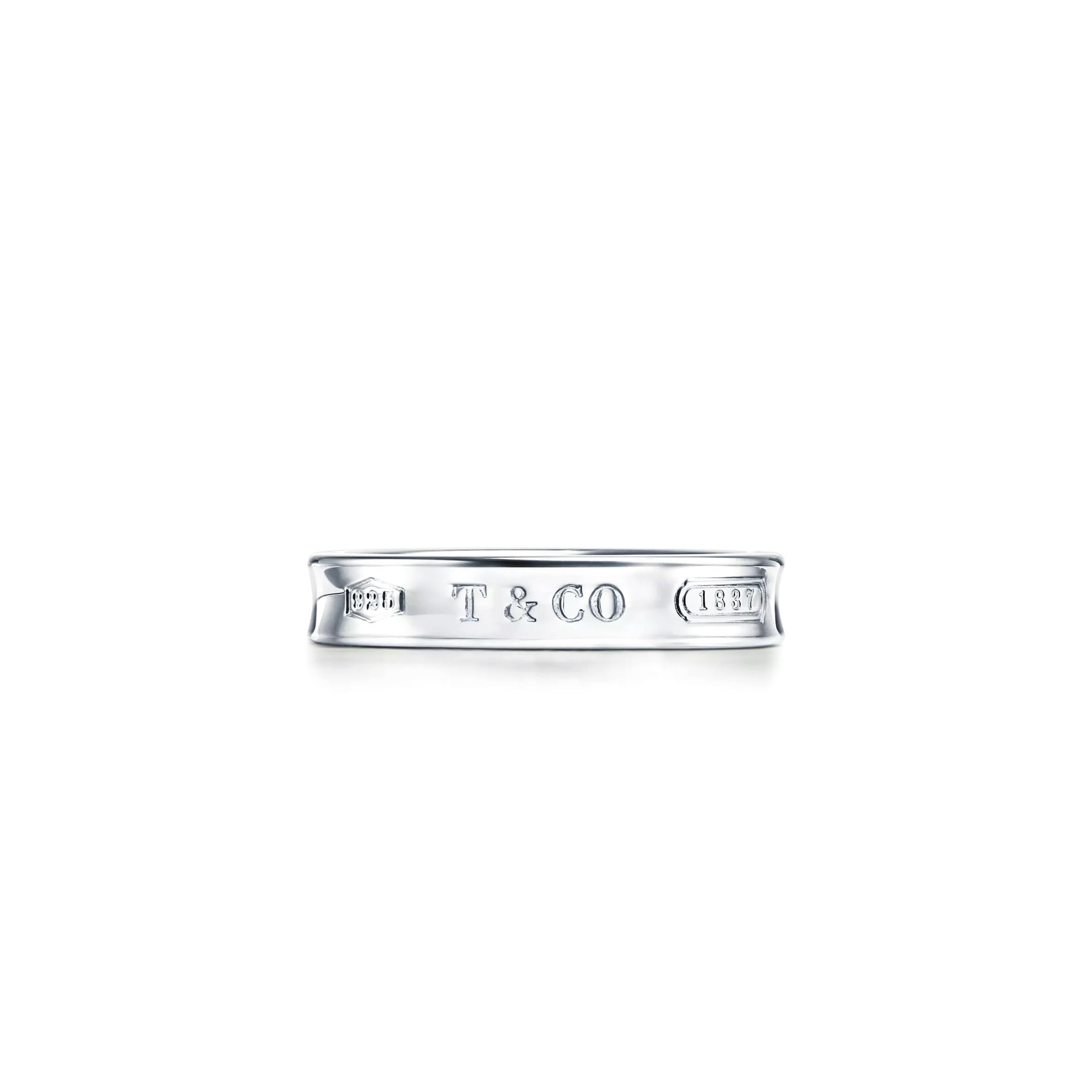 TIFFANY 1837®RING IN SILVER, NARROW 22993771
